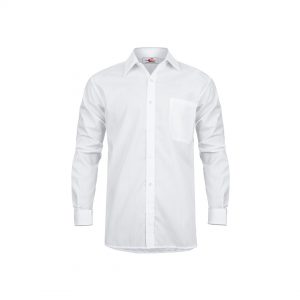 camisa blanca manga larga